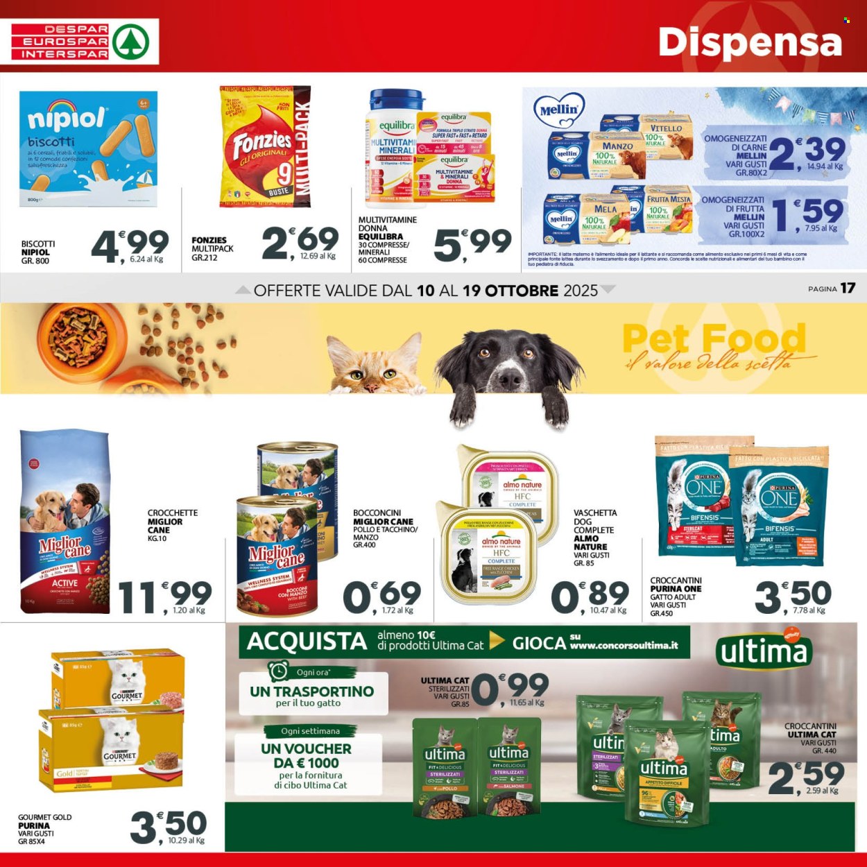 Volantino Eurospar - 10/10/2025 - 19/10/2025. Pagina 17