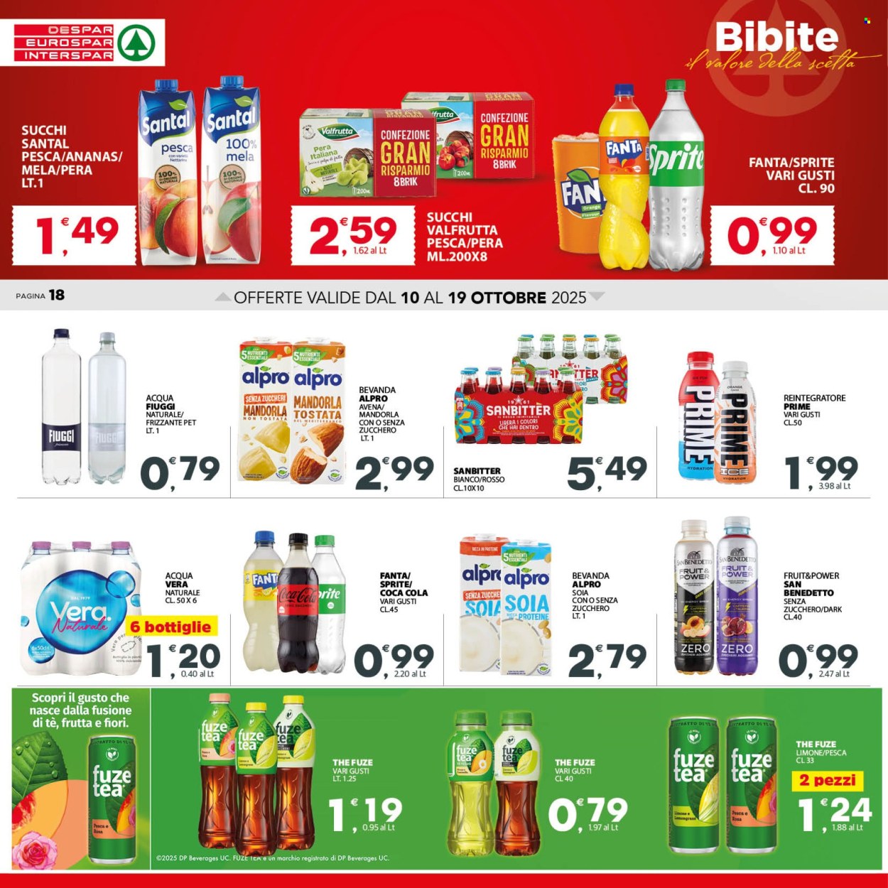 Volantino Eurospar - 10/10/2025 - 19/10/2025. Pagina 18