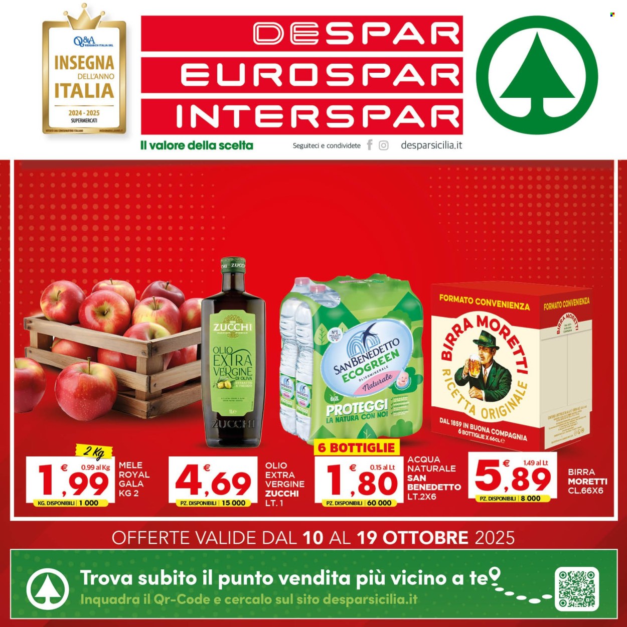Volantino Eurospar - 10/10/2025 - 19/10/2025. Pagina 24