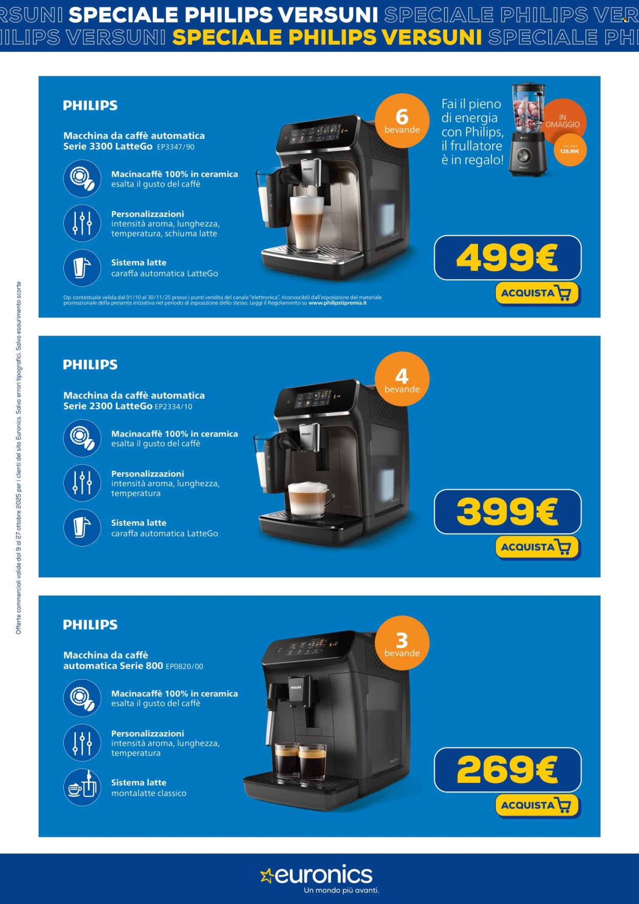 Volantino Euronics - 10/10/2025 - 26/10/2025. Pagina 5