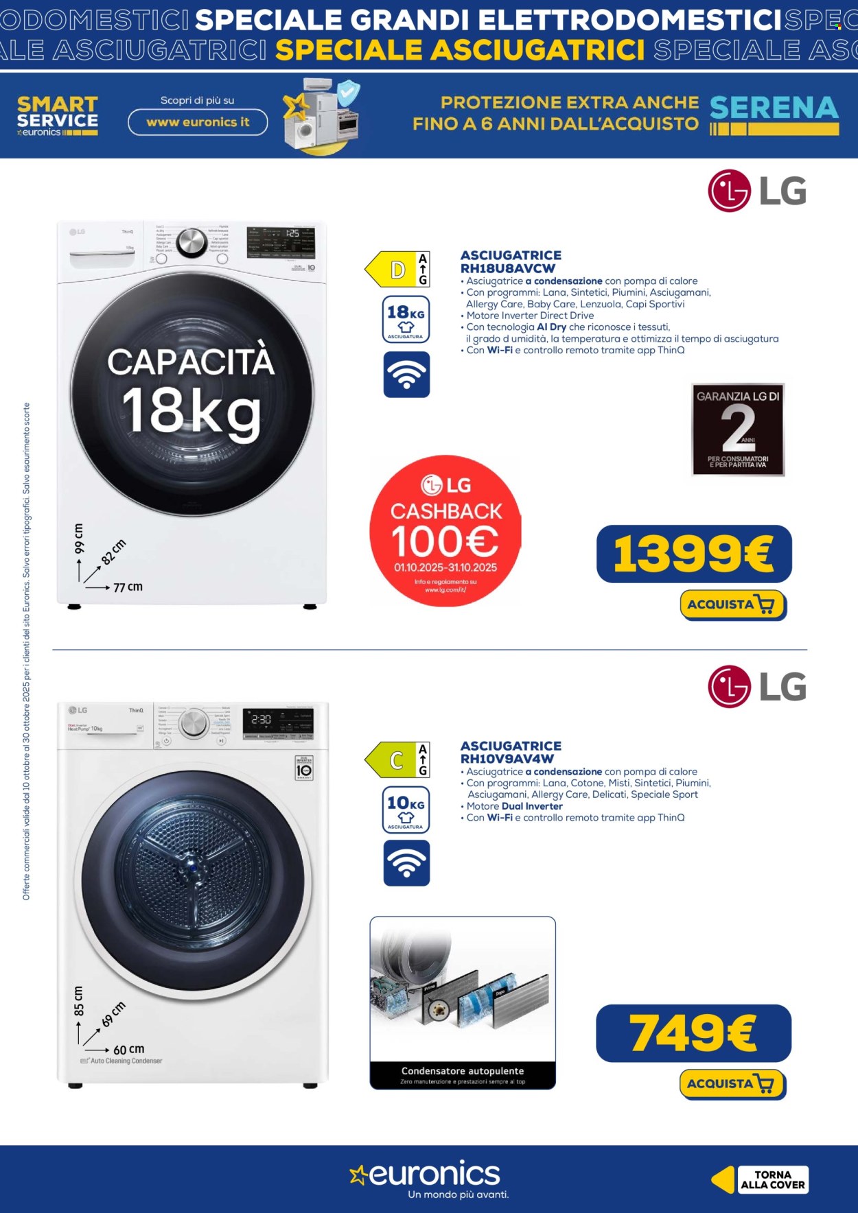 Volantino Euronics - 10/10/2025 - 30/10/2025. Pagina 5