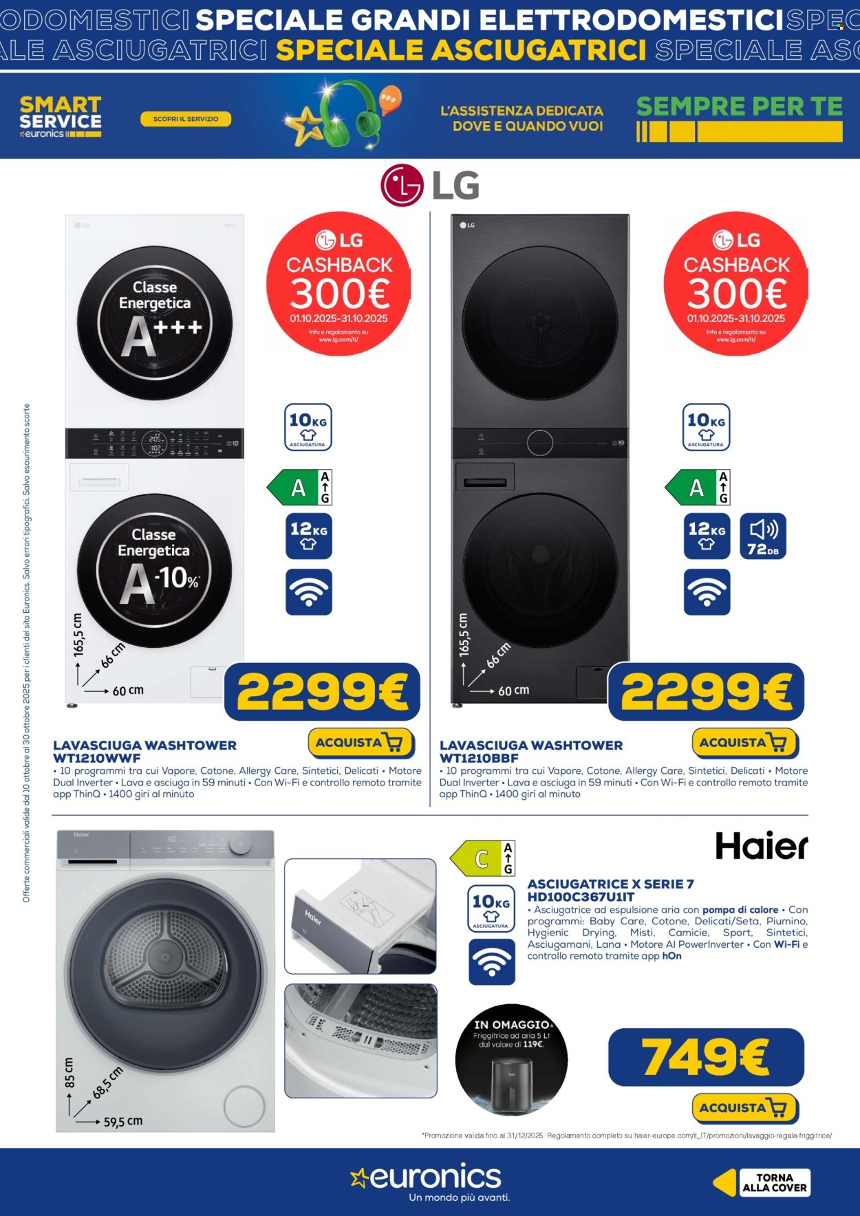Volantino Euronics - 10/10/2025 - 30/10/2025. Pagina 6