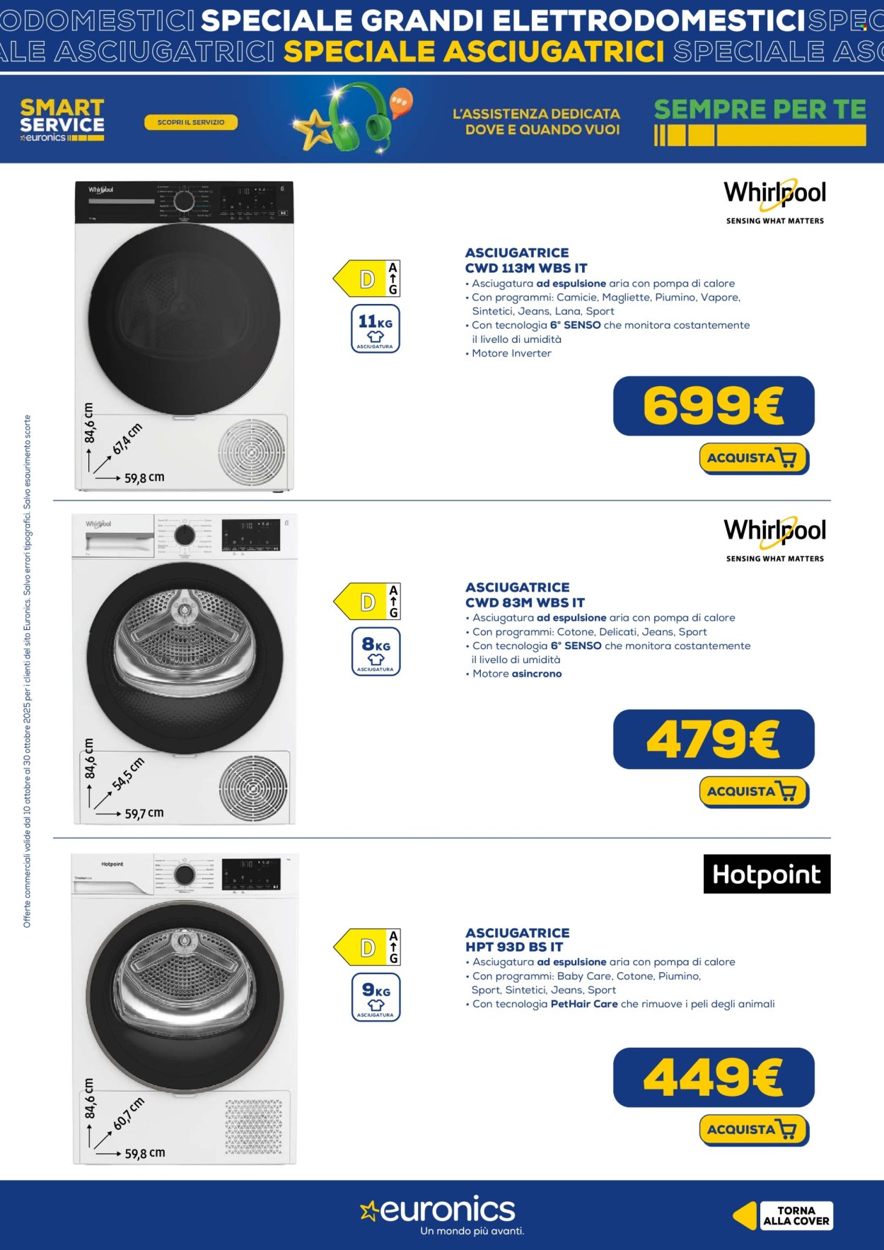 Volantino Euronics - 10/10/2025 - 30/10/2025. Pagina 11