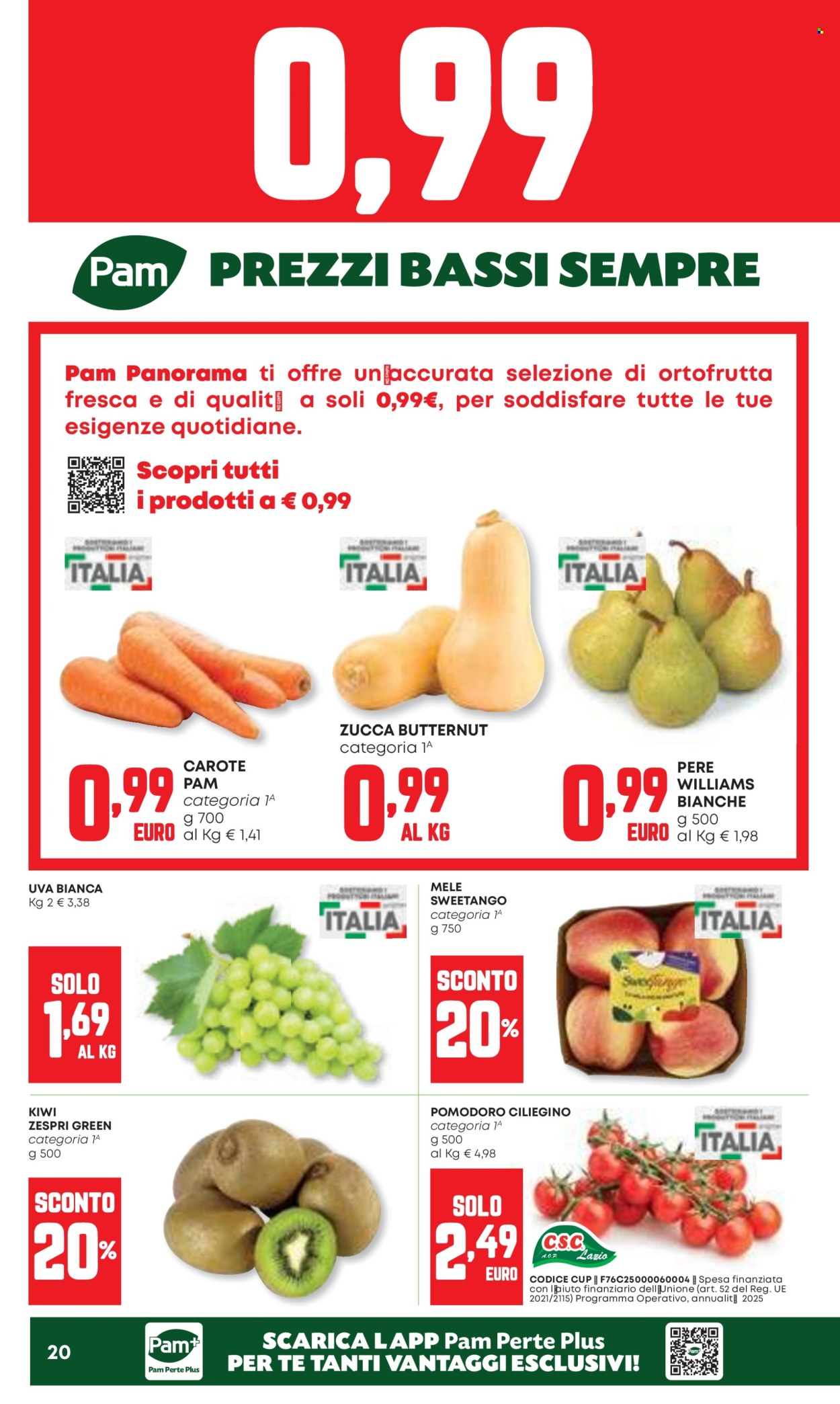Volantino Pam Panorama - 9/10/2025 - 22/10/2025. Pagina 20