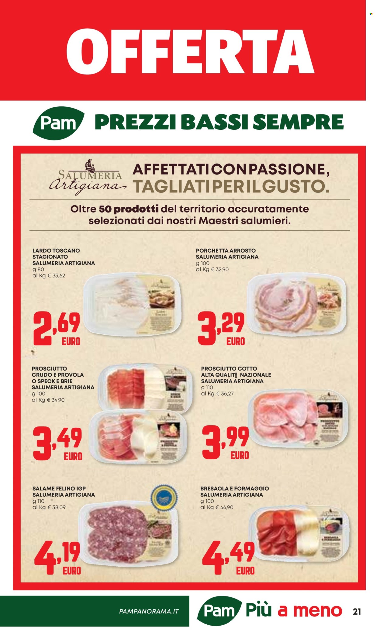 Volantino Pam Panorama - 9/10/2025 - 22/10/2025. Pagina 21