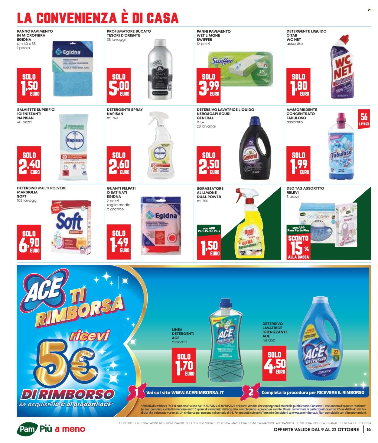 Volantino Pam Panorama - 9/10/2025 - 22/10/2025. Pagina 16