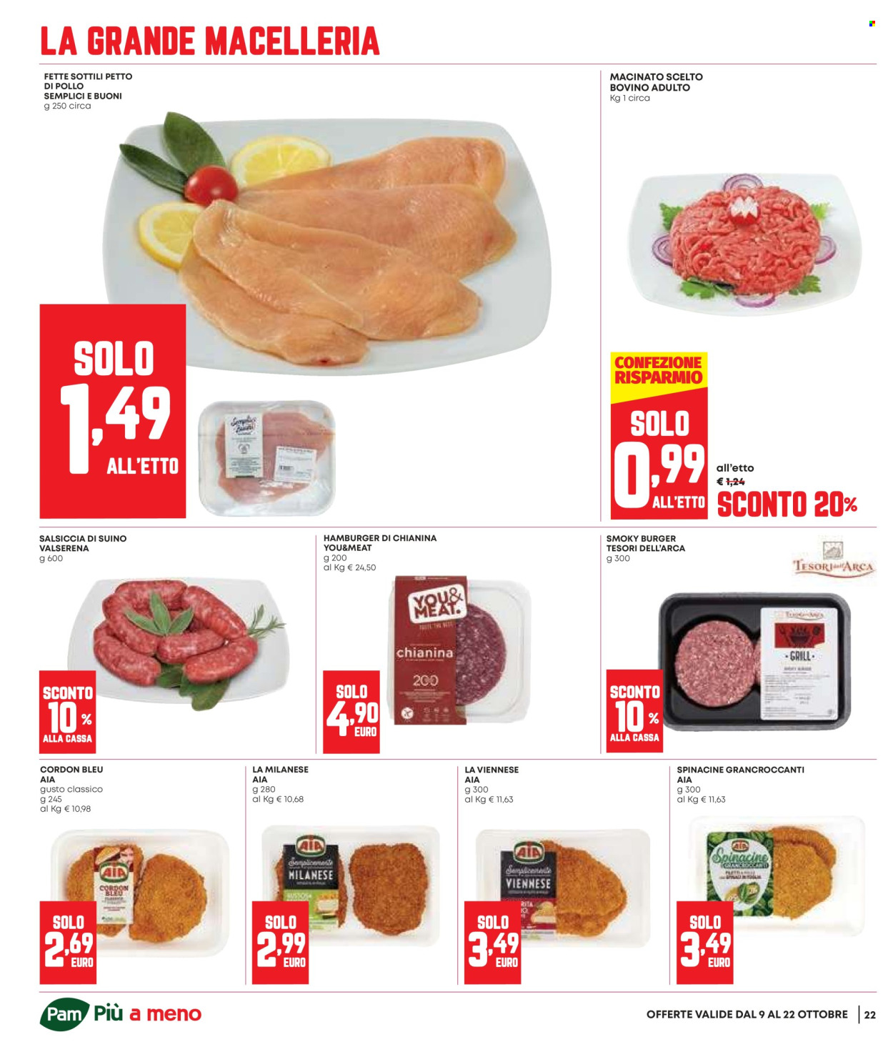 Volantino Pam Panorama - 9/10/2025 - 22/10/2025. Pagina 22