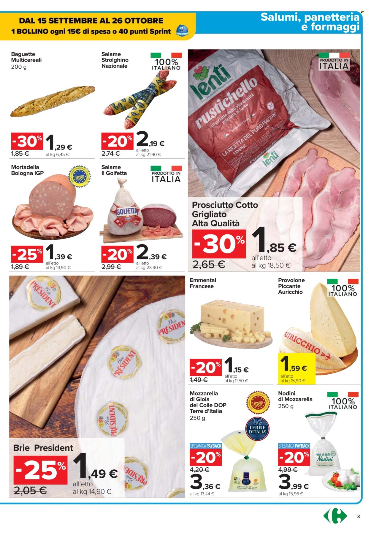 Volantino Carrefour - 14/10/2025 - 23/10/2025. Pagina 3