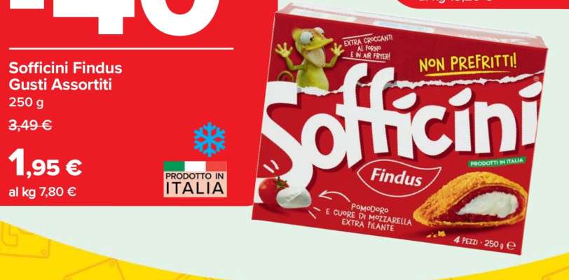 SOFFICINI FINDUS gusti assortiti