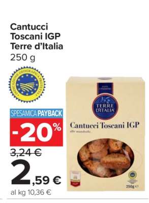 Cantucci Toscani IGP Terre d’Italia