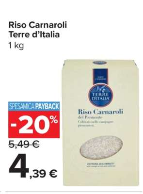 Riso Carnaroli Terre d’Italia