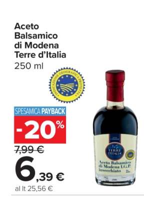 Aceto Balsamico di Modena Terre d’Italia