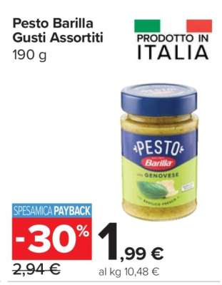 Pesto Barilla Gusti Assortiti