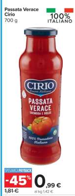 Passata Verace Cirio