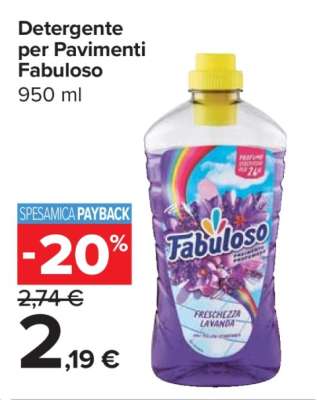 Detergente per Pavimenti Fabuloso