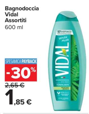 Bagnodoccia Vidal Assortiti