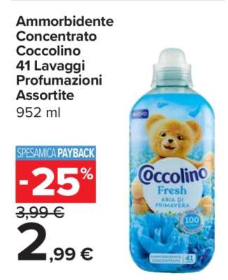 Ammorbidente Concentrato Coccolino
