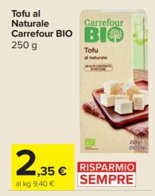 Tofu al Naturale Carrefour Bio