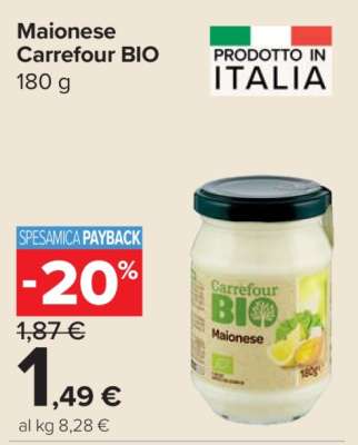 Maionese Carrefour Bio