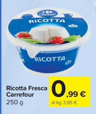 Ricotta Fresca Carrefour