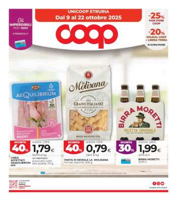 Volantino Coop - 9/10/2025 - 22/10/2025.