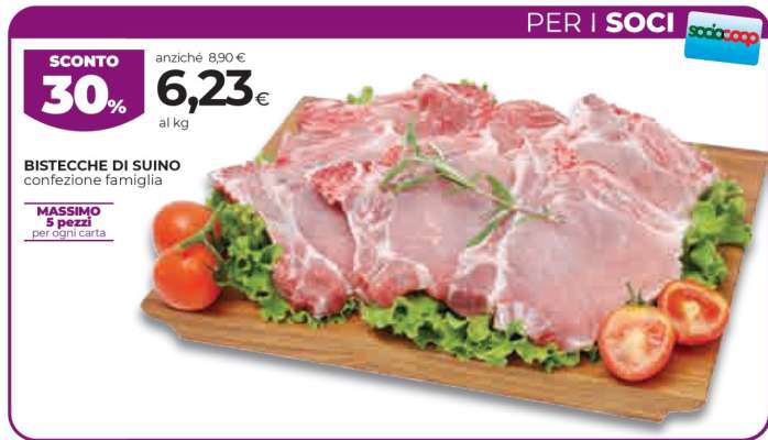 Bistecche di Suino