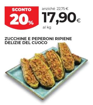 ZUCCHINE E PEPERONI RIPIENE DELIZIE DEL CUOCO