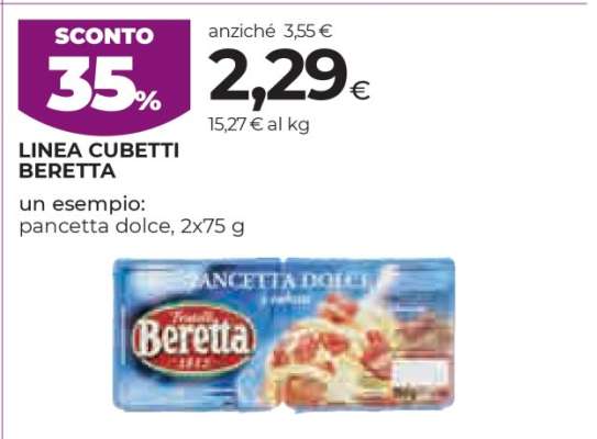 LINEA CUBETTI BERETTA