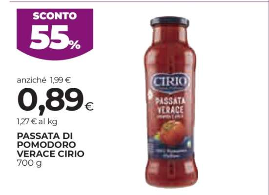 Passata di Pomodoro Verace Cirio