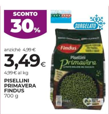 PISELLINI PRIMAVERA FINDUS 700 g