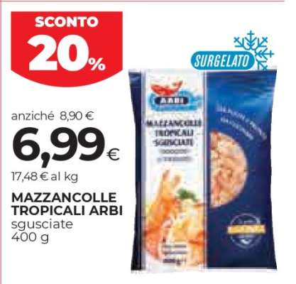 MAZZANCOLLE TROPICALI ARBI