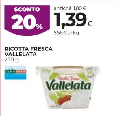 Ricotta Fresca Vallelata