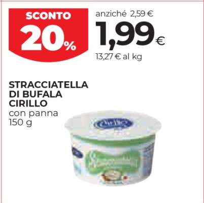 STRACCIATELLA DI BUFALA CIRILLO