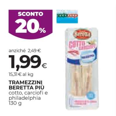 TRAMEZZINI BERETTA PIÙ