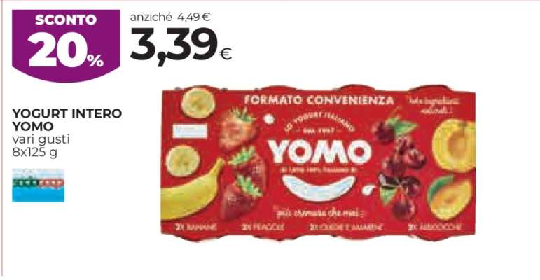 Yogurt Intero Yomo