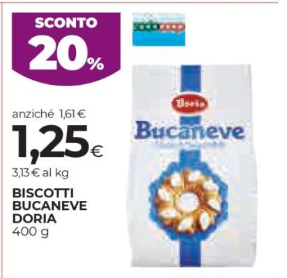 Biscotti Bucaneve Doria