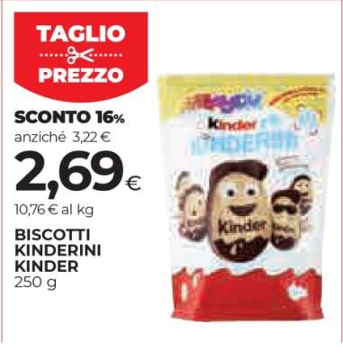 Biscotti Kinderini Kinder