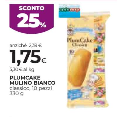 Plumcake Mulino Bianco