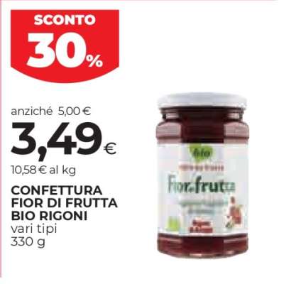 Confettura Fior di Frutta Bio Rigoni