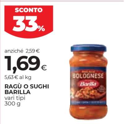 Ragù o Sughi Barilla