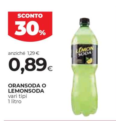 ORANSODA O LEMONSODA