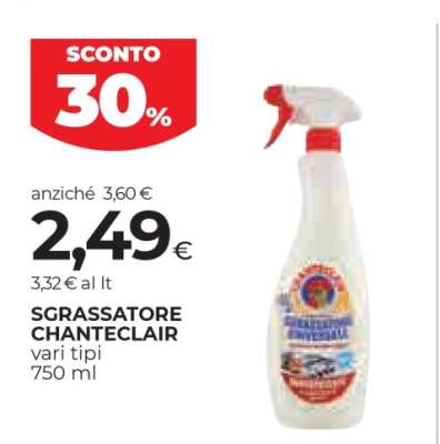 Sgrassatore Chanteclair