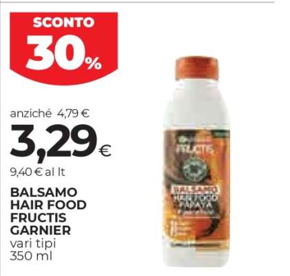 BALSAMO HAIR FOOD FRUCTIS GARNIER