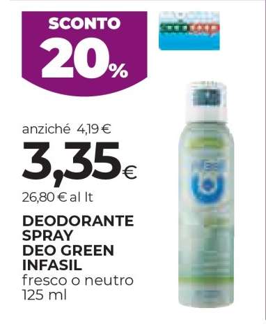 DEODORANTE SPRAY DEO GREEN INFASIL