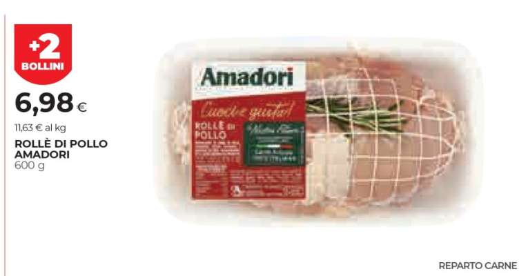 ROLLÈ DI POLLO AMADORI