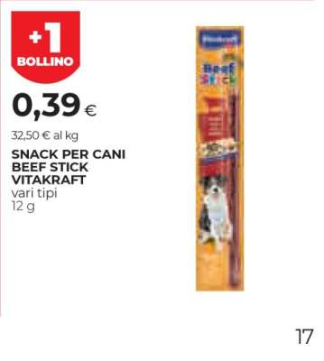 Snack per Cani Beef Stick Vitakraft