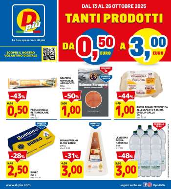 Volantino Dpiù - 13/10/2025 - 26/10/2025.