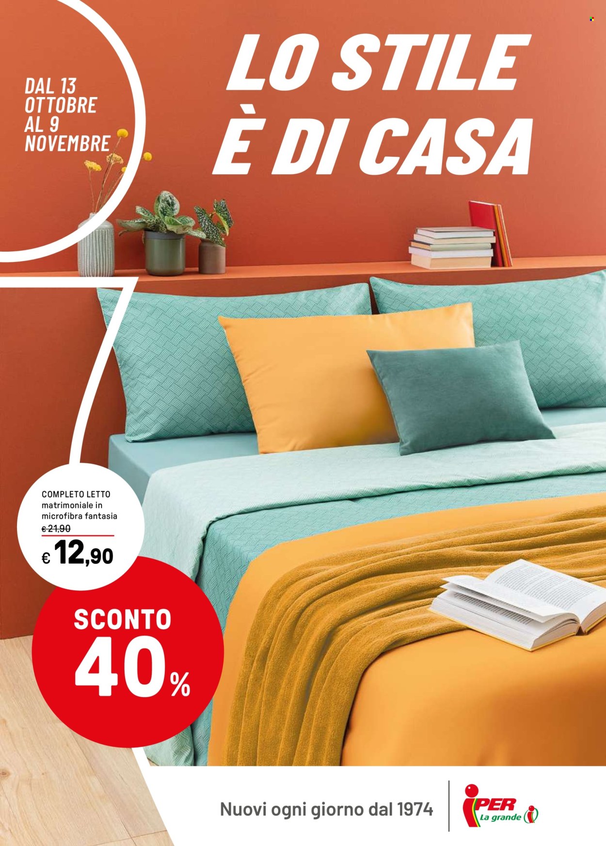 Volantino Iper, La grande i - 13/10/2025 - 9/11/2025. Pagina 1