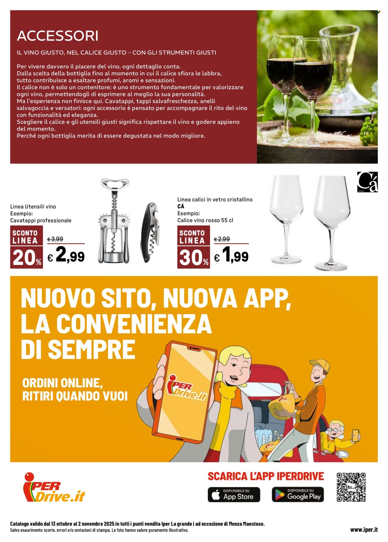 Volantino Iper, La grande i - 13/10/2025 - 2/11/2025. Pagina 40