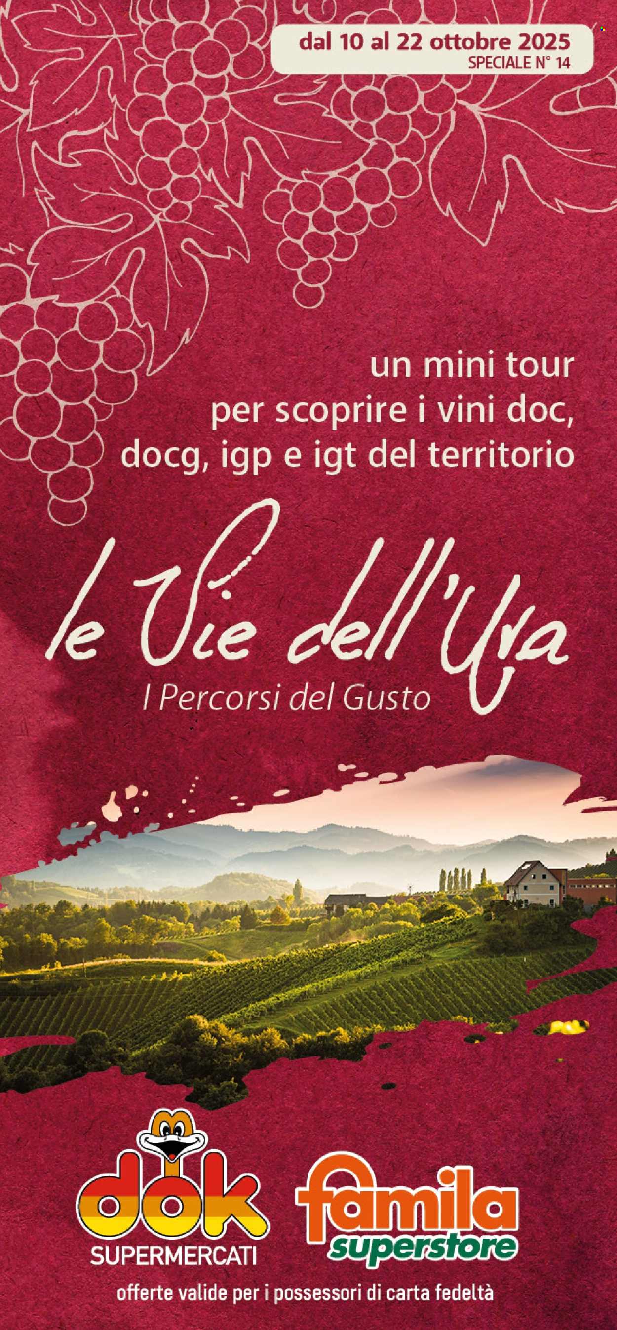 Volantino Famila - 10/10/2025 - 22/10/2025. Pagina 1